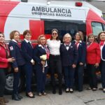 Recibe Minatitlán una ambulancia para la Cruz Roja