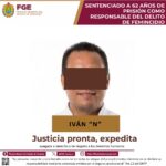 Sentencia ejemplar de 62 años por feminicidio logra FGE de Veracruz; suman 56 en una semana