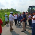 Taxistas bloquearon  parcialmente la carretera Jáltipan–Coacotla por acumulación de basura