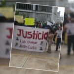 Familiares de policías detenidos por caso de Roxana N, se manifestaron en el Cereso de&nbsp; Coatzacoalcos
