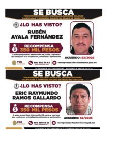 Continúan investigaciones y búsqueda de presuntos responsables de homicidio contra comunicadora en Juan Rodríguez Clara, Veracruz